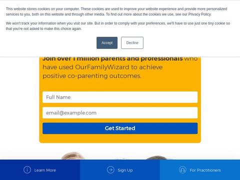 the OurFamilyWizard website Coupons and Promo Code