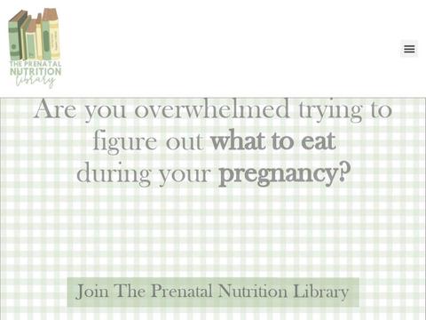 The Prenatal Nutrition Library Coupons and Promo Code