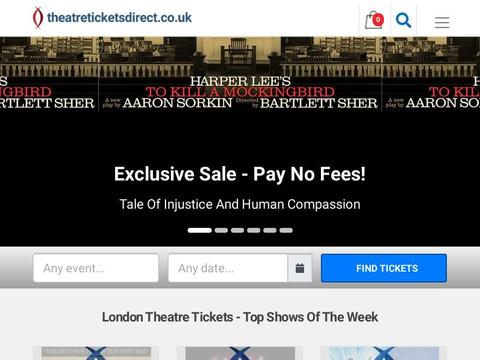 Theatre Tickets Direct Coupons and Promo Code