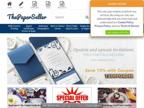 ThePaperSeller Coupons and Promo Code