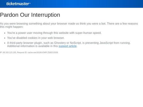 Ticketmaster Coupons and Promo Code