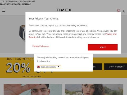 Timex.Co.Uk Coupons and Promo Code