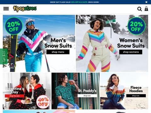 Tipsy Elves LLC Coupons and Promo Code