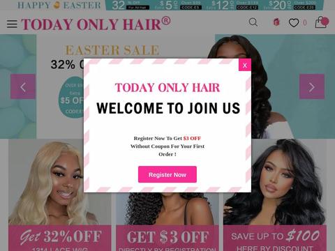 Today Only Hair Coupons and Promo Code