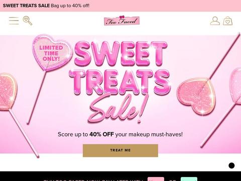 Too Faced UK Coupons and Promo Code