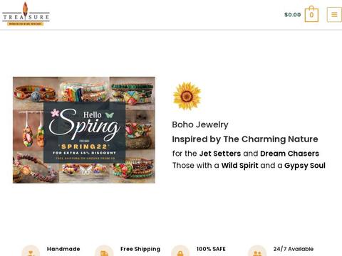 Treasure Jewelry Coupons and Promo Code