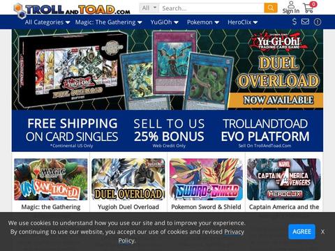 Trollandtoad.Com Coupons and Promo Code