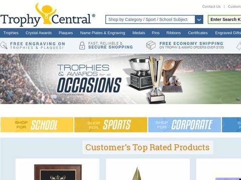 TrophyCentral Coupons and Promo Code