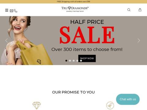 Tru Diamonds Coupons and Promo Code