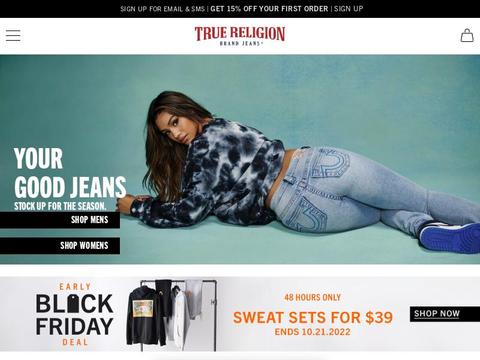 True Religion Coupons and Promo Code