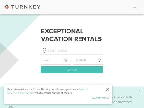 TurnKey Vacation Rentals Coupons and Promo Code