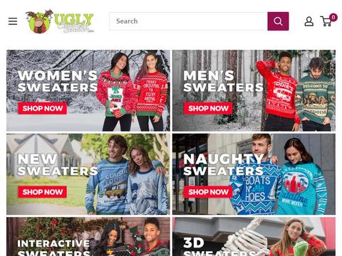 Ugly Christmas Sweater Coupons and Promo Code