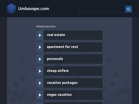 Umba Vape Coupons and Promo Code