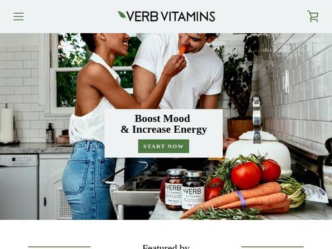 Verb Vitamins Coupons and Promo Code