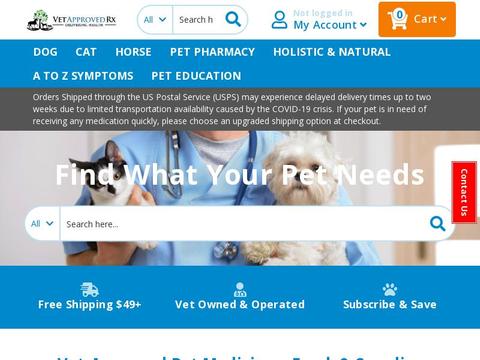 Vet Approved Rx Coupons and Promo Code