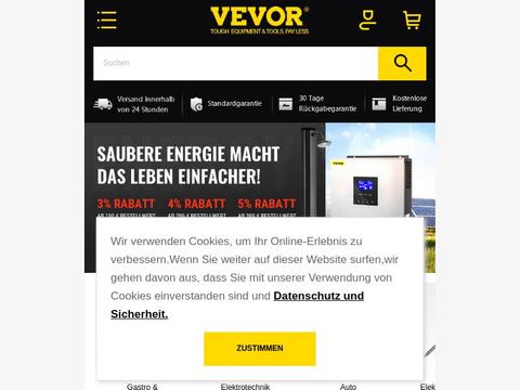 Vevor DE Coupons and Promo Code