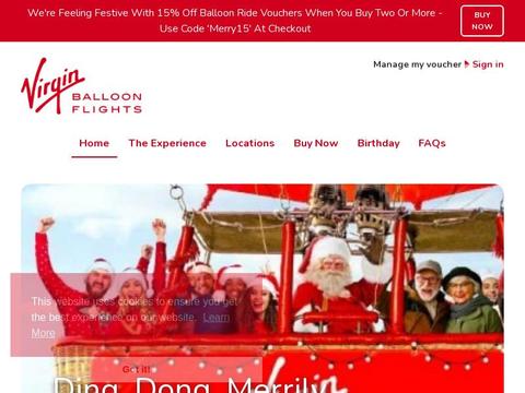 Virgin Balloon Flights Coupons and Promo Code