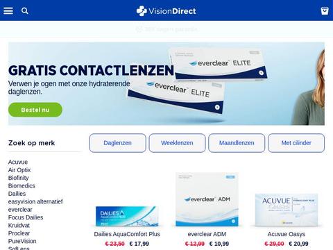 Vision Direct BE Coupons and Promo Code