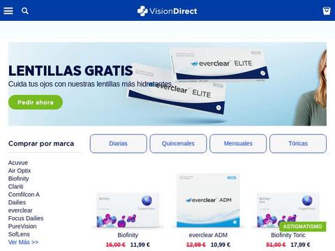 Vision Direct ES Coupons and Promo Code