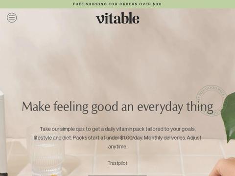 Vitable Coupons and Promo Code