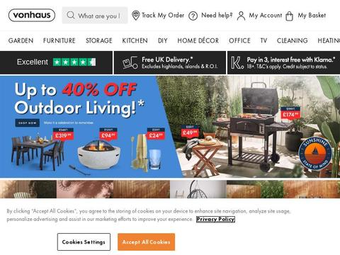 VonHaus Coupons and Promo Code