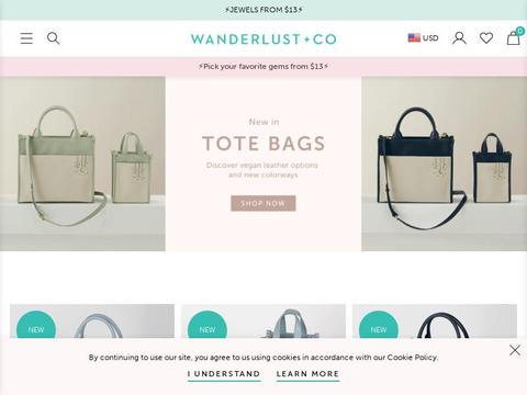 Wanderlust + Co Coupons and Promo Code