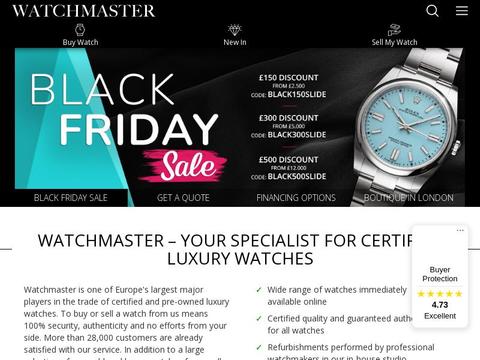 Watchmaster Coupons and Promo Code