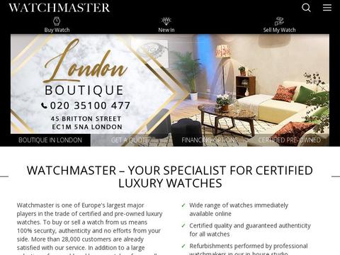 Watchmaster UK Coupons and Promo Code