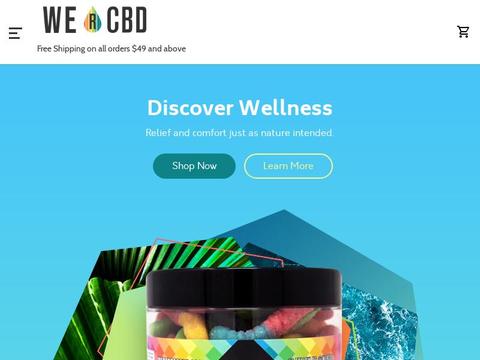 WE R CBD Coupons and Promo Code