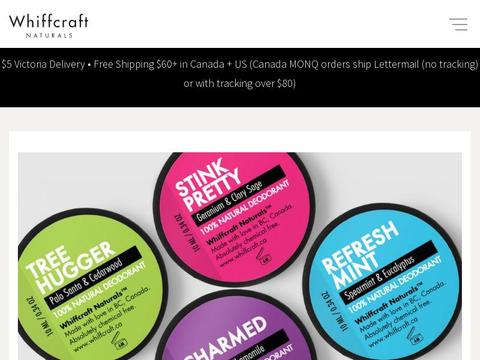 Whiffcraft Naturals Coupons and Promo Code