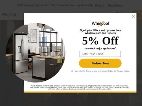 Whirlpool  Coupons and Promo Code