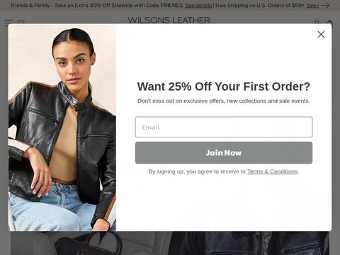 Wilsons Leather Coupons and Promo Code