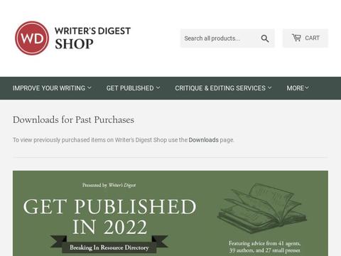 Writersdigestshop.com Coupons and Promo Code