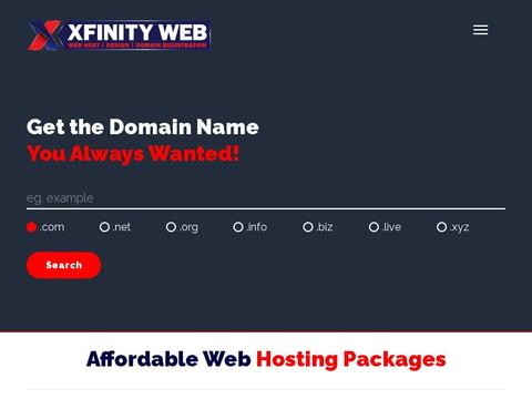 XfinityWeb.com Coupons and Promo Code