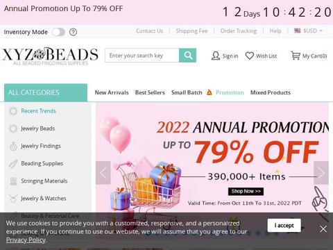 Xyzbeads.com Coupons and Promo Code