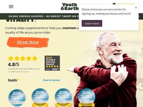 Youth & Earth Coupons and Promo Code