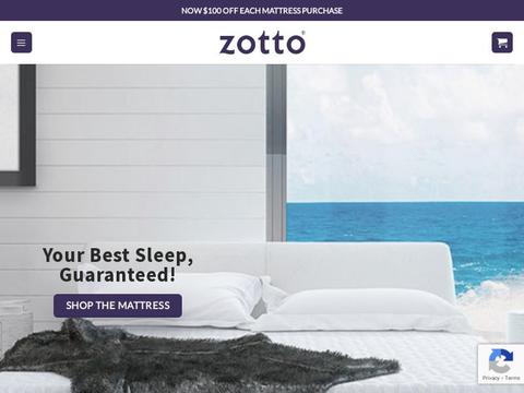 Zotto Sleep Coupons and Promo Code