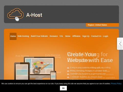 A-Host.net Coupons and Promo Code