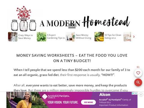 A Modern Homestead Coupons and Promo Code