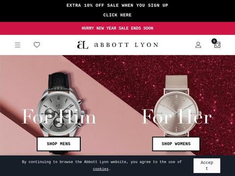 Abbott Lyon Coupons and Promo Code