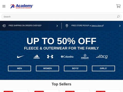 Academy Sports + Outdoors Coupons and Promo Code