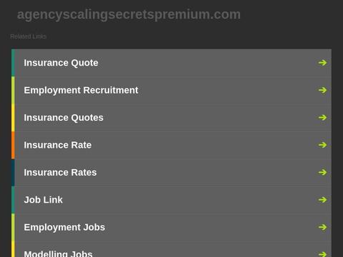 Agencyscalingsecretspremium.com Coupons and Promo Code