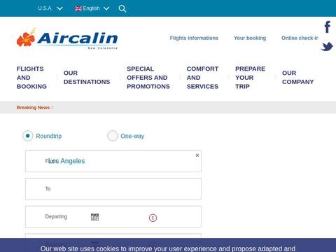 Aircalin.Com Coupons and Promo Code