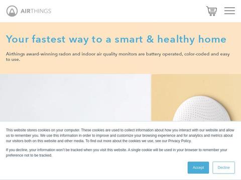 Airthings.com Coupons and Promo Code