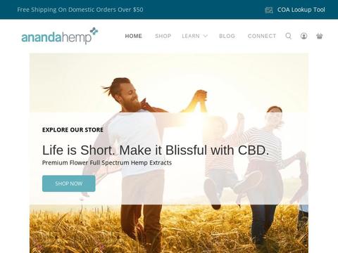 Anandahemp.com Coupons and Promo Code