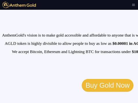 Anthemgold Coupons and Promo Code