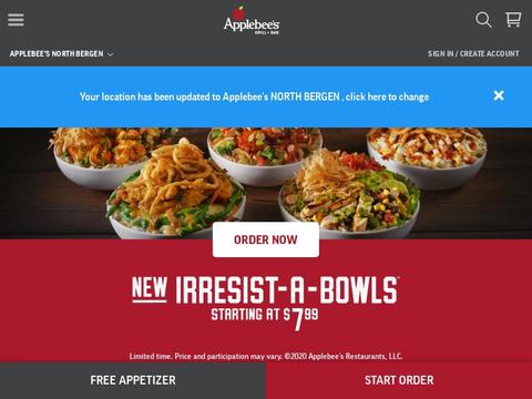 Applebees.Com Coupons and Promo Code