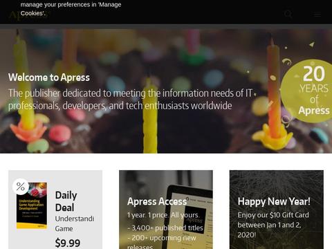 Apress Coupons and Promo Code