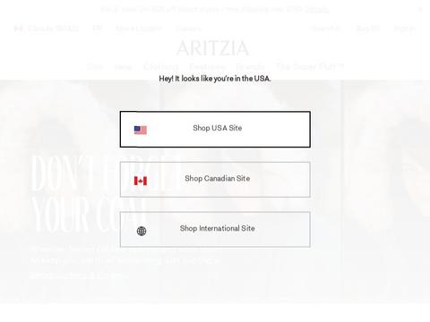 Aritzia Coupons and Promo Code