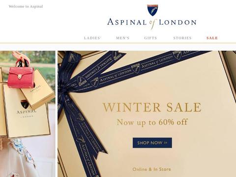 Aspinal Of London Coupons and Promo Code